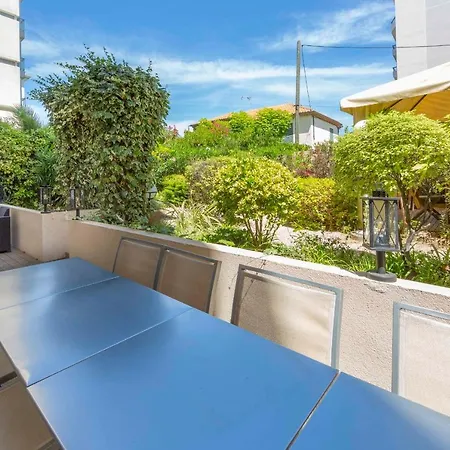 Apartment 2 Bedrooms2 Bathroomsdouble Terrace & Garden In Palm Area Cannes